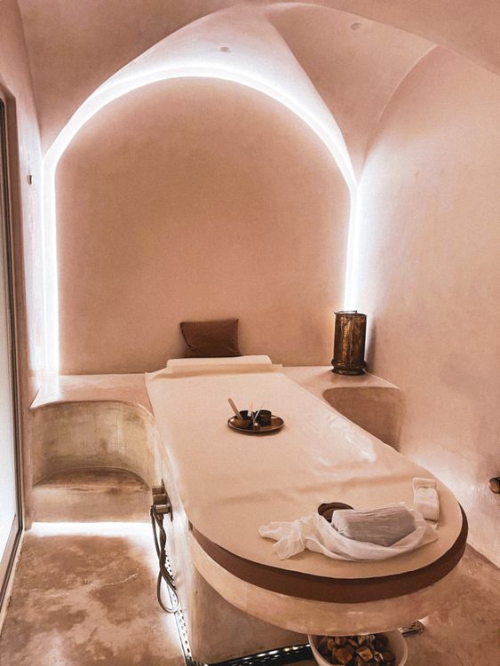 Luxury spa in Business Bay treatment room at Masha Vip Massage Spa